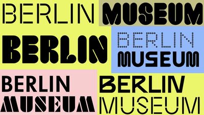 Berlin Museum breaks the rules of branding with EIGHTY-ONE different logos