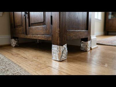 Using aluminium foil under furniture legs: Why more Americans are trying this simple home hack to protect floors and move heavy furniture