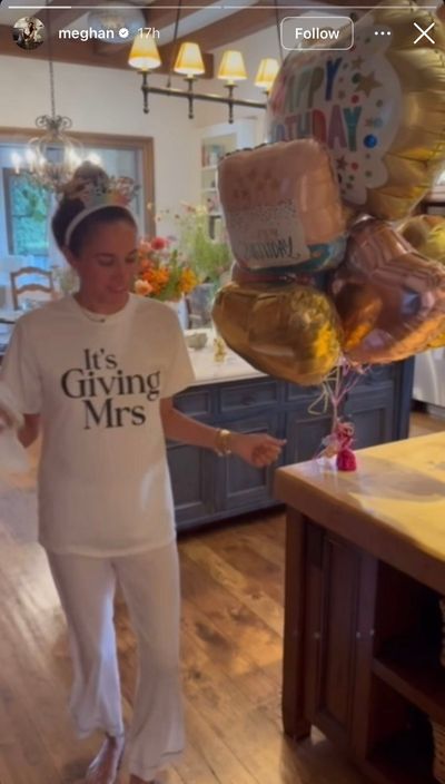 Meghan Markle celebrates 45th birthday at home with Prince Harry