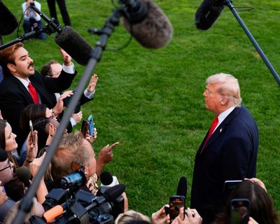 Trump is pioneering the role of commentator-in-chief when issues grow thorny