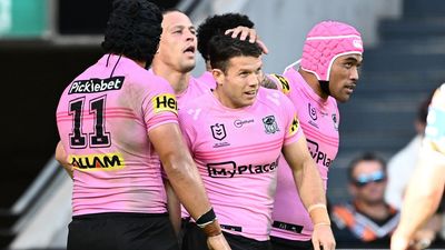 Jack Cogger back in his happy place with Panthers