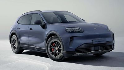 The Porsche Cayenne Turbo EV's Performance Makes No Sense for a 6,000-LB SUV