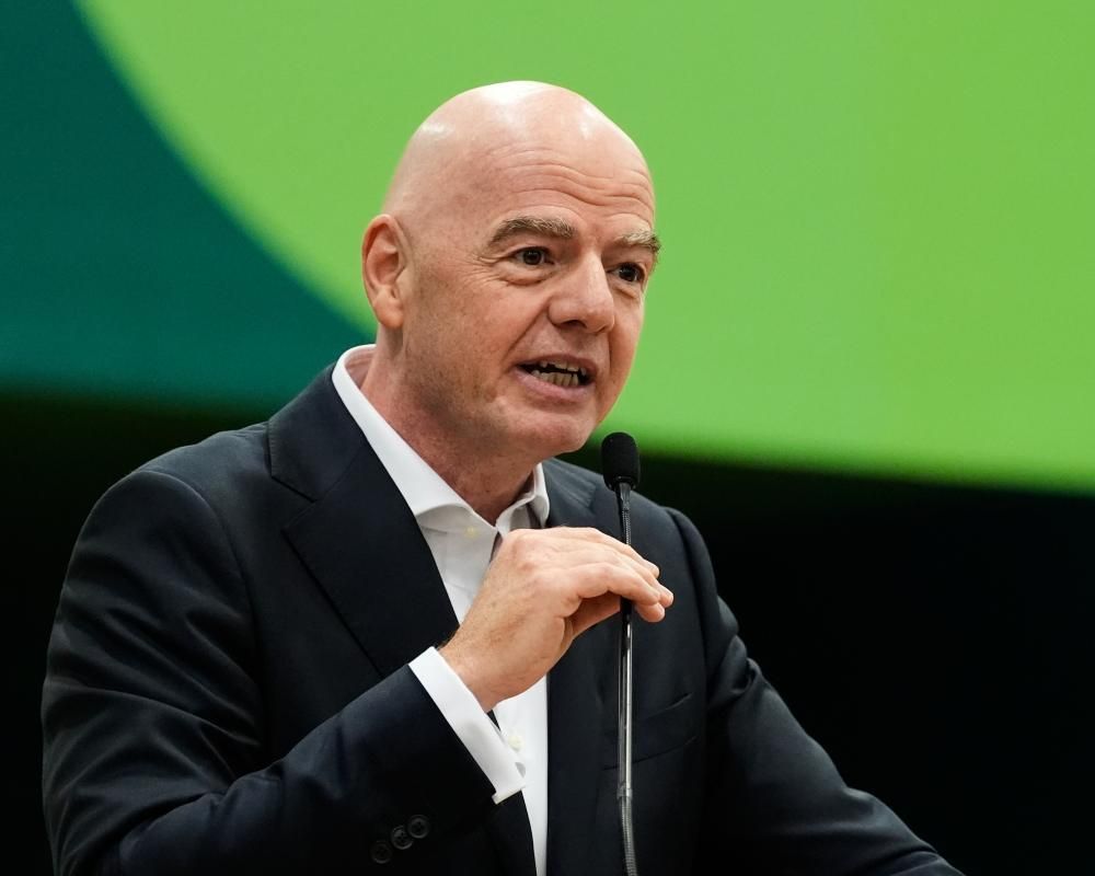 Photo: INKL Gianni Infantino Secures FIFA Leadership Support at Crisis Meeting