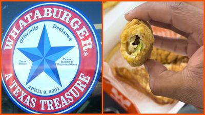 Texas man bites into Whataburger chicken strip. Then he sees something green: ‘It’s my birthday too’