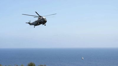 Why was a plane allowed to take off as Trump's helicopter approached