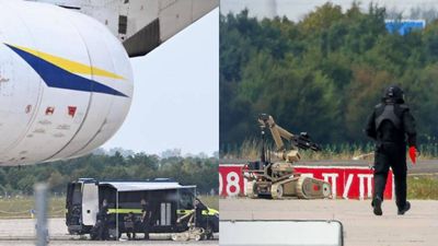 'New level of danger': Explosive drone found near Ukrainian cargo plane at Germany airport