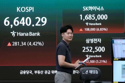South Korea’s Kospi tumbles 5% after 2-day rally, angry retail investors vow not to invest again