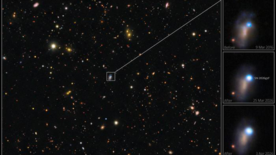 A star 20 times the size of the sun died in a supernova — and telescopes around the world joined forces to watch it