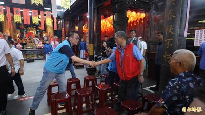 參拜新莊武聖廟 李四川：傳承發揚在地文史、再現新莊廟街風華