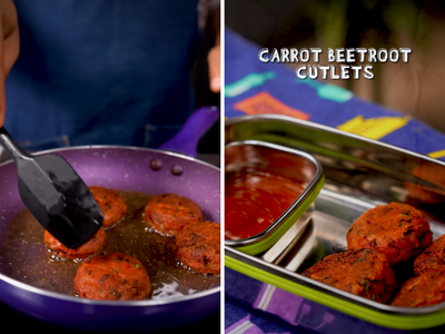 Sanjeev Kapoor shares easy carrot beetroot cutlet recipe for kids’ tiffin: How to make this healthy, tasty dish in minutes