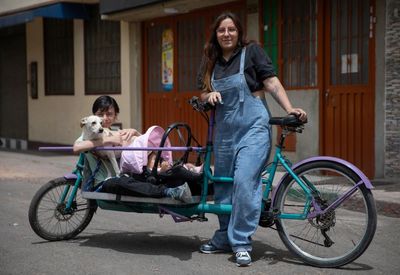 ‘They were told bikes were for men’: how Latin America’s city of cycling is breaking gender barriers