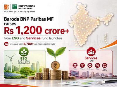 Baroda BNP Paribas MF raises Rs 1,200 crore+ from ESG and Services thematic fund launches
