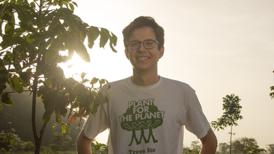 Meet Felix Finkbeiner, the 9-Year-Old German who started a children's tree campaign in 2007: Three years later, it planted its millionth tree
