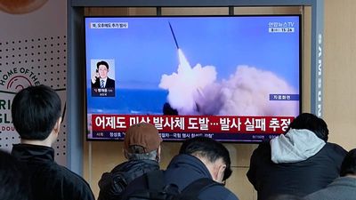 North Korea fires at least one ballistic missile into sea, South Korea's military says
