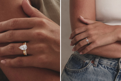 Meghan Markle spotted wearing ‘mysterious’ pear-shaped diamond ring – where to shop alternatives
