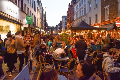 Why London’s Soho has been plunged into a row over standing at the pub
