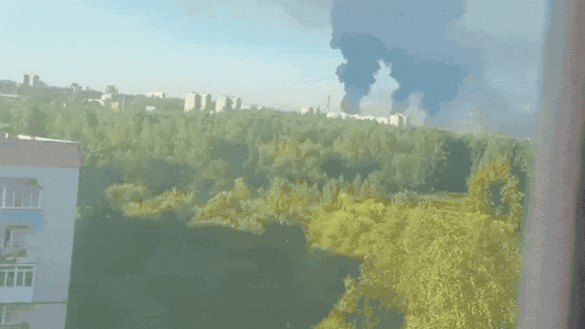 Watch: Smoke engulfs Russian city after Ukraine targets two oil refineries in long-range attacks