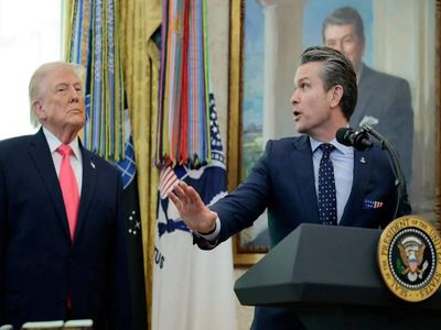 "Fake news!": White House rubbishes report of Doanld Trump-Pete Hegseth clash over US munitions shortages