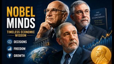 Top Quote of the Day by Milton Friedman, Joseph Stiglitz and Paul Krugman: What do Nobel Prize-winning economists understand about human behavior and financial freedom? Life lessons on decision-making, mindset, wisdom, success, character, personal growth, and why their economic insights still shape smarter choices today