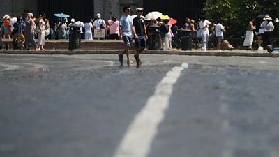 Europe heatwave puts all major Italian cities on red alert as Austria sets heat record