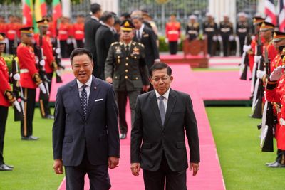Thailand’s grand welcome for visiting Myanmar leader sparks condemnation