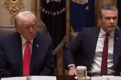 Trump Explodes at Hegseth as America's Weapons Stockpile Hits Breaking Point