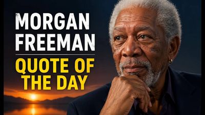 Quote of the day by Morgan Freeman: "There's not a day goes by I don't feel regret. Not because..." — Inspiring life lessons on redemption, self-reflection, personal growth, accountability, forgiveness, and why accepting the past may be the first step toward lasting peace by the acclaimed Oscar-winning actor