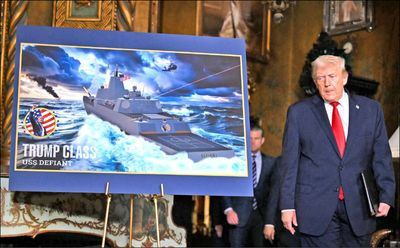 川普打造黃金艦隊 美國會估價8.9兆