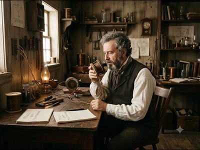 In 1849, an Italian-born inventor developed an early device for voice communications but couldn't afford a full patent due to financial hardship, allowing Alexander Graham Bell to get it in 1876: How did Telettrofono changed the world?