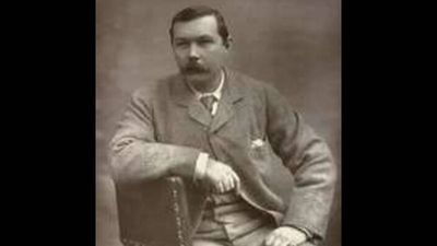 Quote of the day by Arthur Conan Doyle: 'For strange effects and extraordinary combinations we must go to life itself, which is...' - inspiring quote by writer known for creating detective Sherlock Holmes and Dr. John Watson teaches life lessons on reality and why real life always surpasses fiction