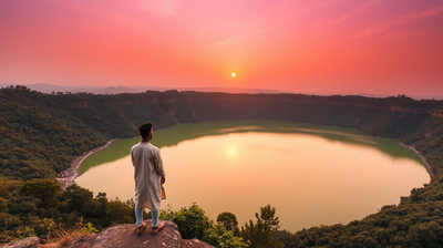 Lonar Crater Lake in Maharashtra Is a Saltwater Meteor Scar That Deserves Its Own Trip