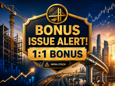 Bonus issue alert! This smallcap infra stock that jumped 50% in a month has declared 1:1 bonus issue