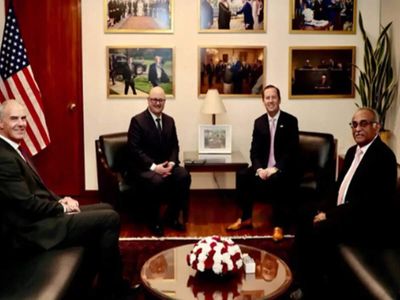 US envoy Sergio Gor meets key industry leaders to advance US-India collaborations