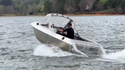 Tesla Never Made An Electric Jet Boat, So This YouTuber Built One Himself