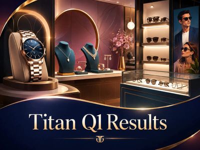Titan Q1 Results: Profit soars 63% YoY to Rs 1,777 crore, total income surges 40%