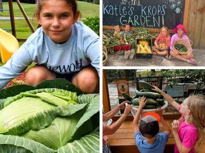 Meet Katie Stagliano: This 9-year-old South Carolina girl grew a 40-pound cabbage for a school project and inspired 100-plus youth-run gardens