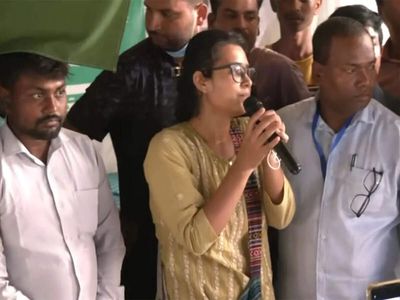 Jharkhand job exam stir: Man throws ink at AISA's Neha Bora, detained