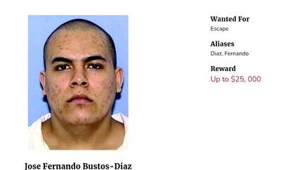 The Only Hispanic Fugitive on the U.S. Marshals' 15 Most Wanted List Is a Convicted Killer Who Escaped to Mexico