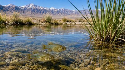 California biologist Phil Pister saved the last Owens pupfish from extinction in 1969 by carrying every surviving fish in two buckets
