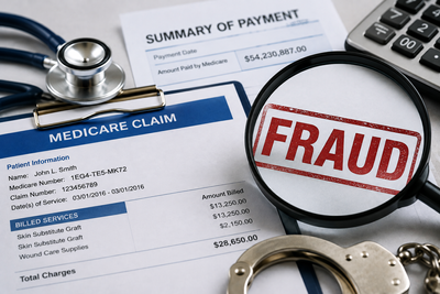 Nevada Doctor Charged in $95 Million Medicare Scheme Over Wound Coverings Used on Hospice Patients