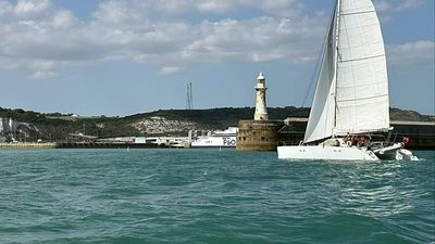 Forget the ferry: Hop aboard a high-speed sailing boat from England to France this September