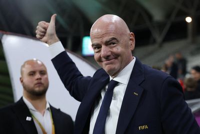 Who is supporting Gianni Infantino and how many votes will secure re-election as Fifa president?