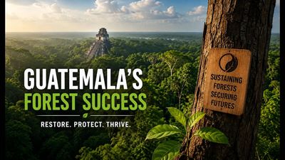 In 1990, Guatemala launched an ambitious mahogany restoration program in Petén to combat deforestation. Years later, it produced Central America's largest natural forest and transformed the province into a global conservation model