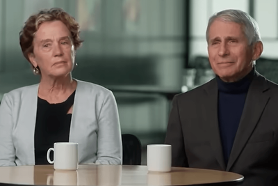 Fauci's Wife Flips the Bird as Former COVID Chief Endures Awkward Public Sighting