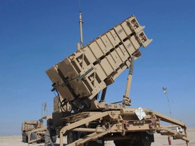 What is the Patriot missile system and why are supplies depleted worldwide?