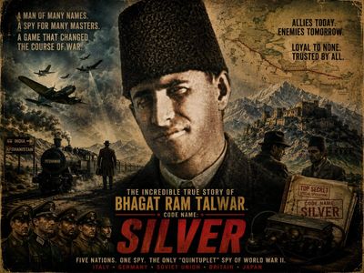 Code Name Silver: The Indian spy who played 5 sides in World War II