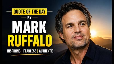 Quote of the day by Mark Ruffalo: "Whatever your mind tells you is a limit is a..." — Timeless life lessons by the American actor and environmental activist on self-belief, breaking mental limits, courage, personal growth, confidence, resilience, and unlocking your true potential