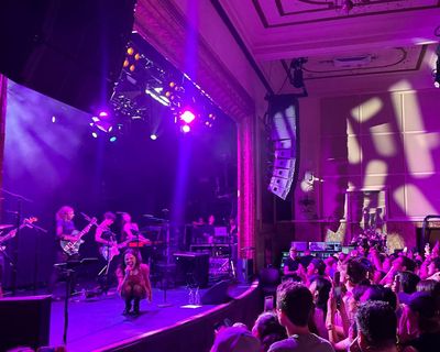 Olivia Rodrigo review – crushing riffs and infectious hooks at secret New York show