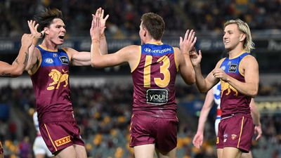 Triple tall threat pleases Brisbane Lions coach