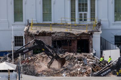 Trump calls ballroom construction ruling ‘horrendous’ and demands Supreme Court overturn it